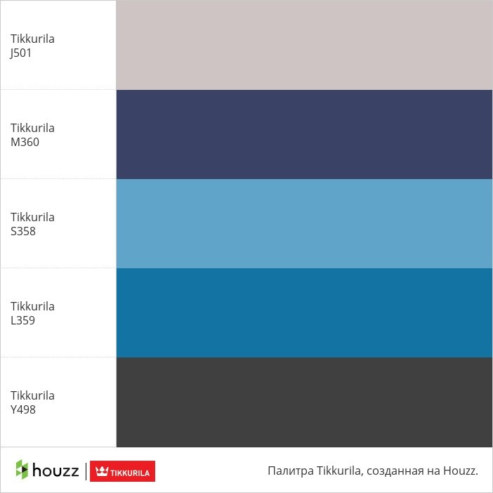 Моя Tikkurila® палитра цветов