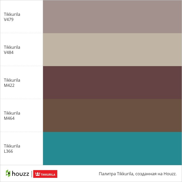 Моя Tikkurila® палитра цветов