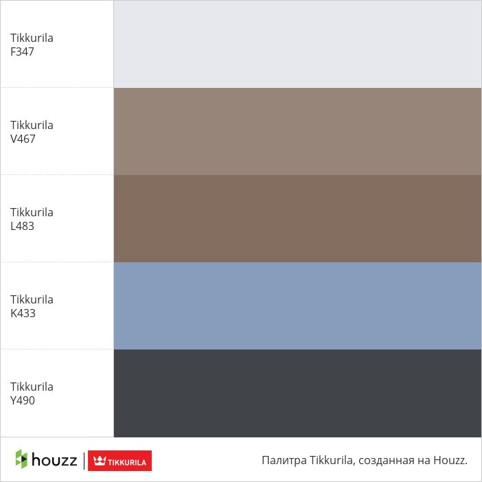 Моя Tikkurila® палитра цветов