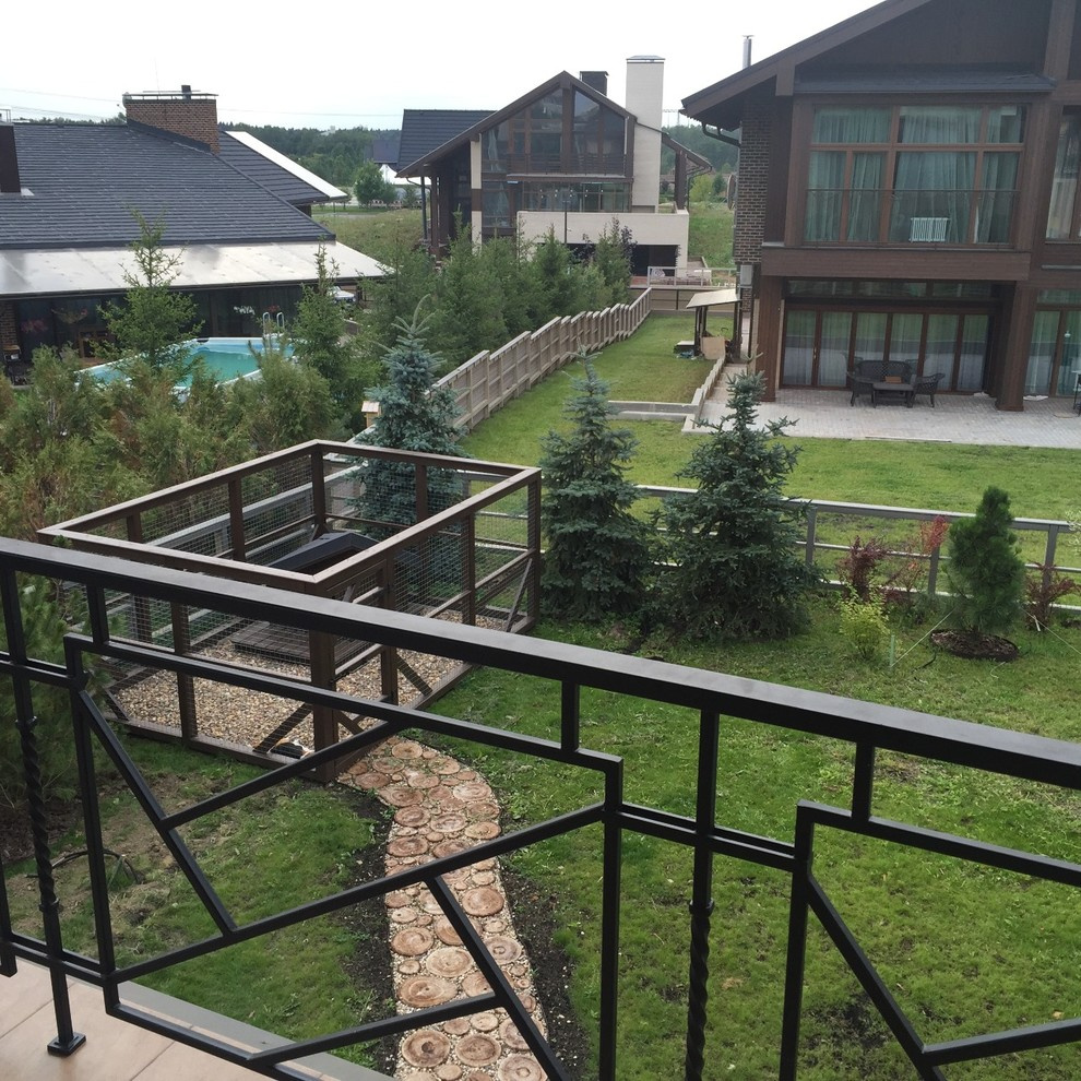 Houzz тур: 4 этажа — с бельчатником и антиквариатом