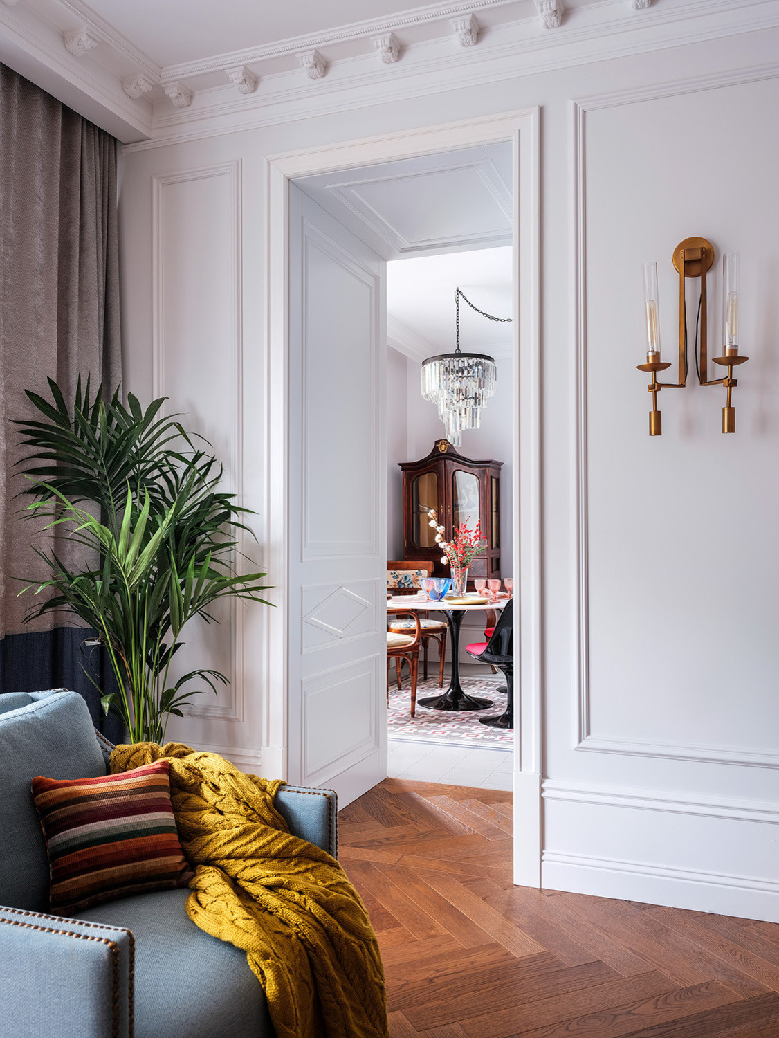 Houzz тур: Квартира кинорежиссёра на Патриарших прудах