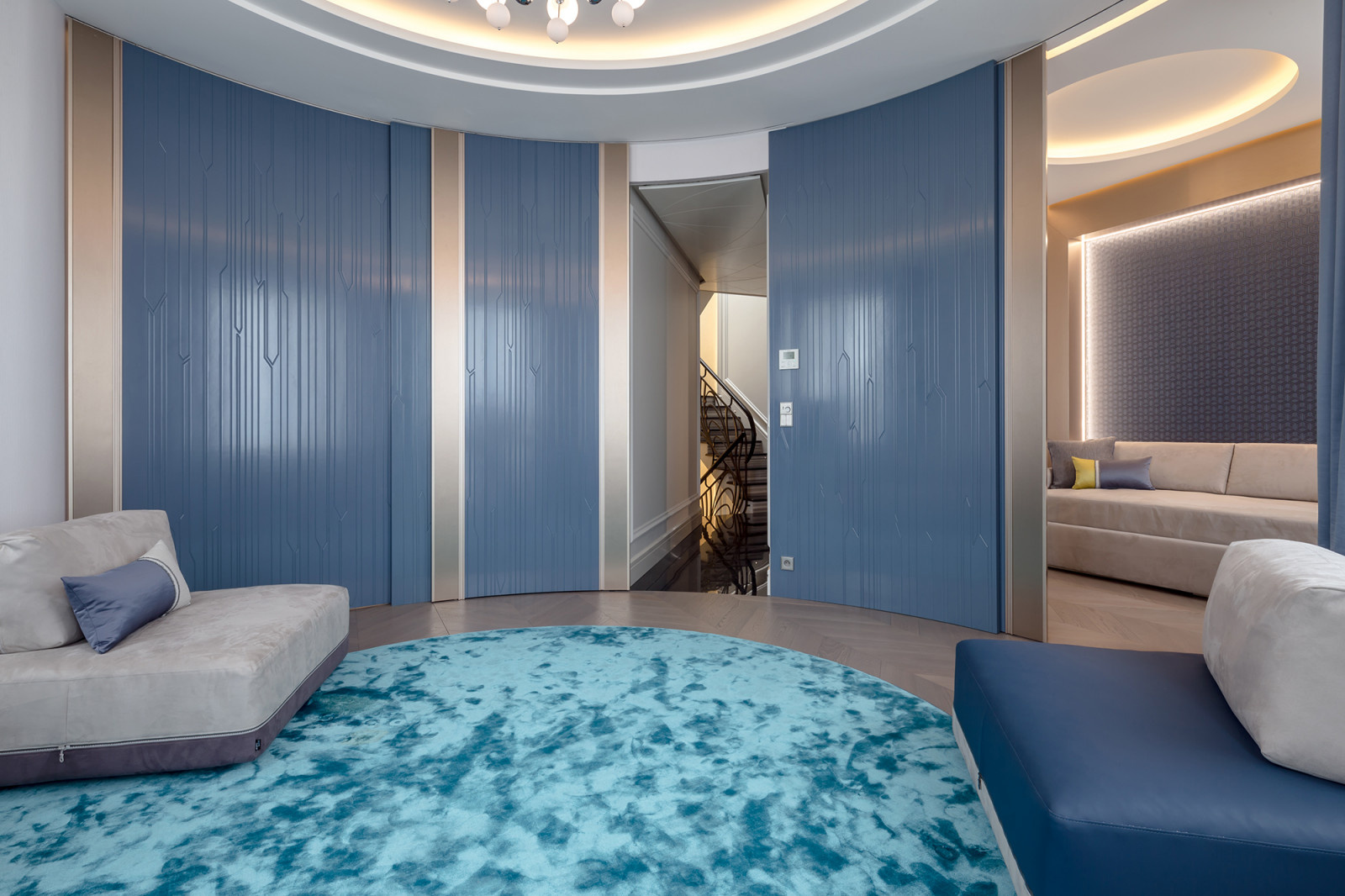 Interior design of a villa In Monte-Carlo, Monaco