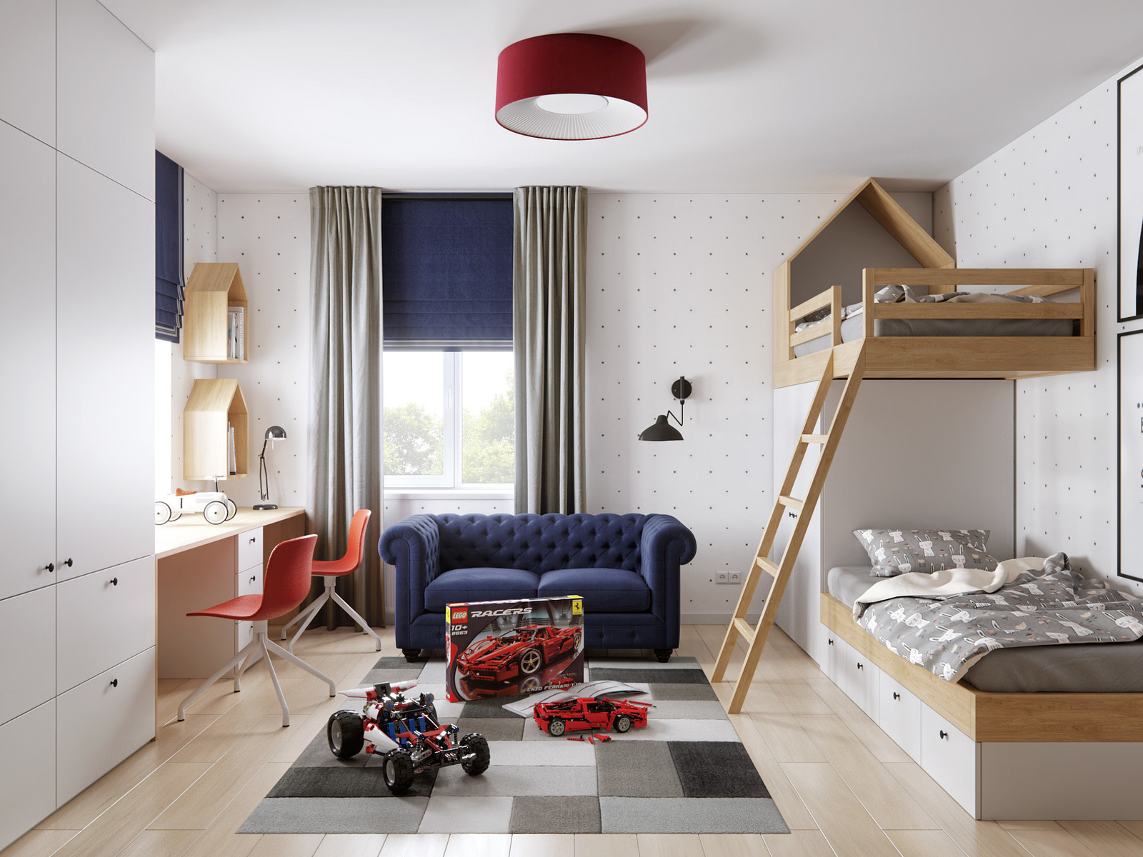 Laconic apartment