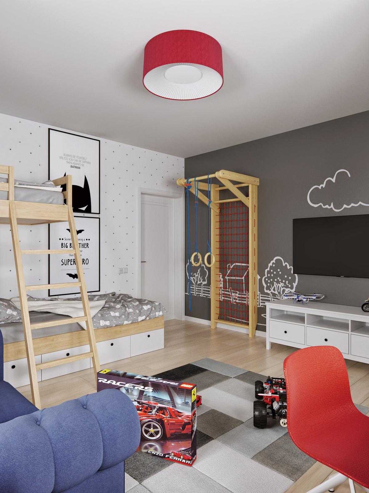 Laconic apartment