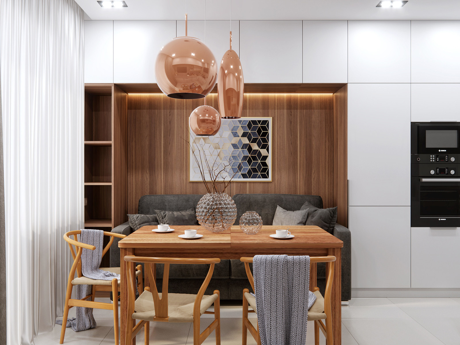 Laconic apartment