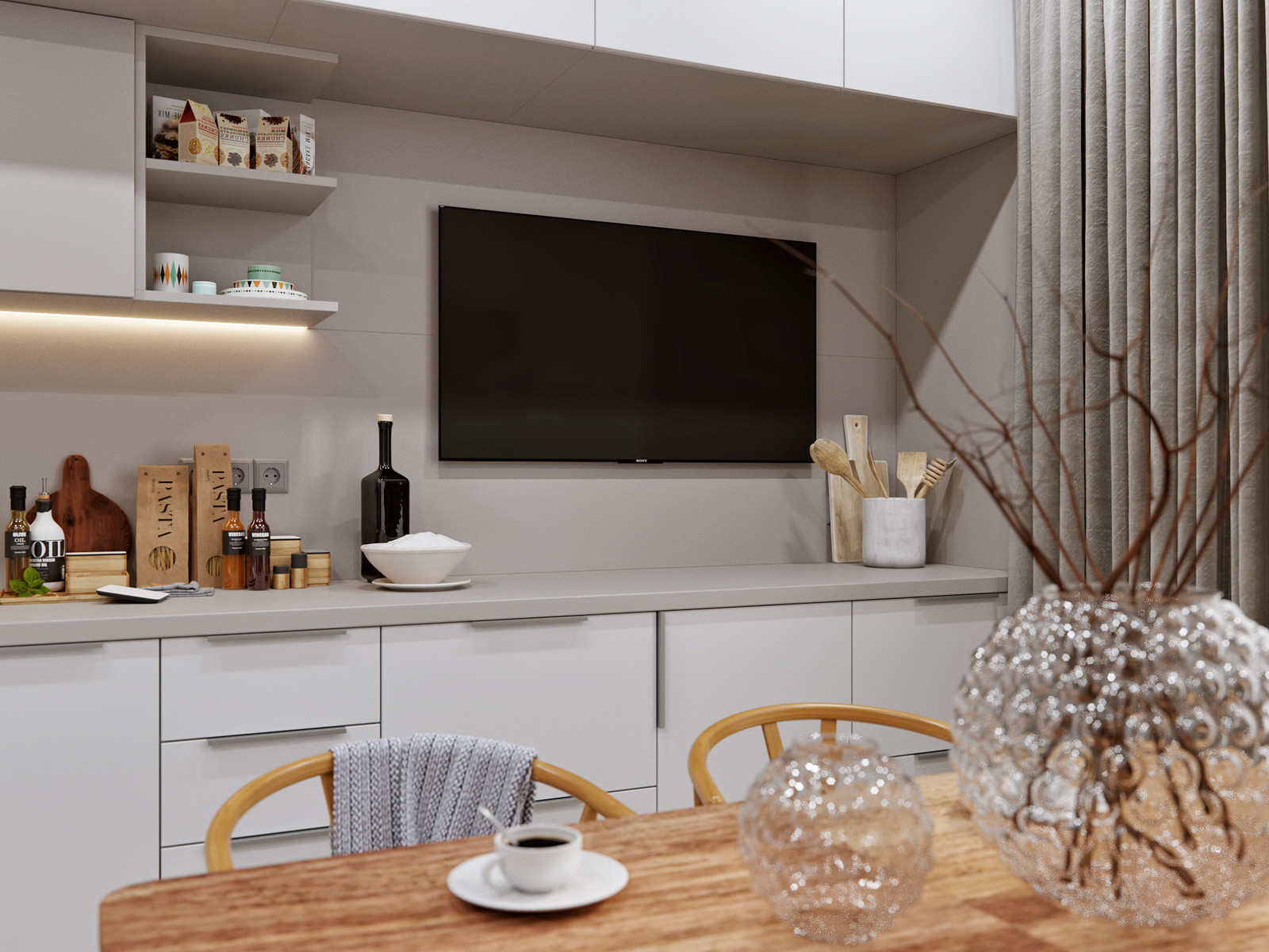 Laconic apartment