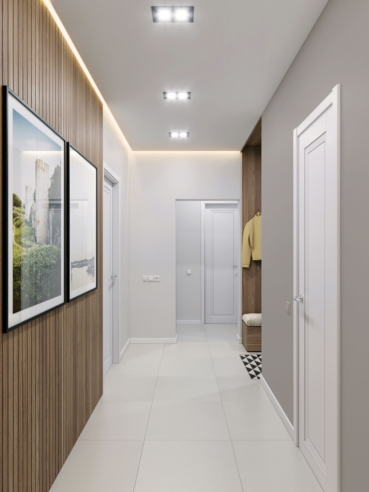 Laconic apartment
