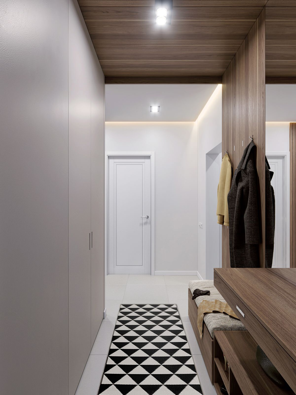Laconic apartment