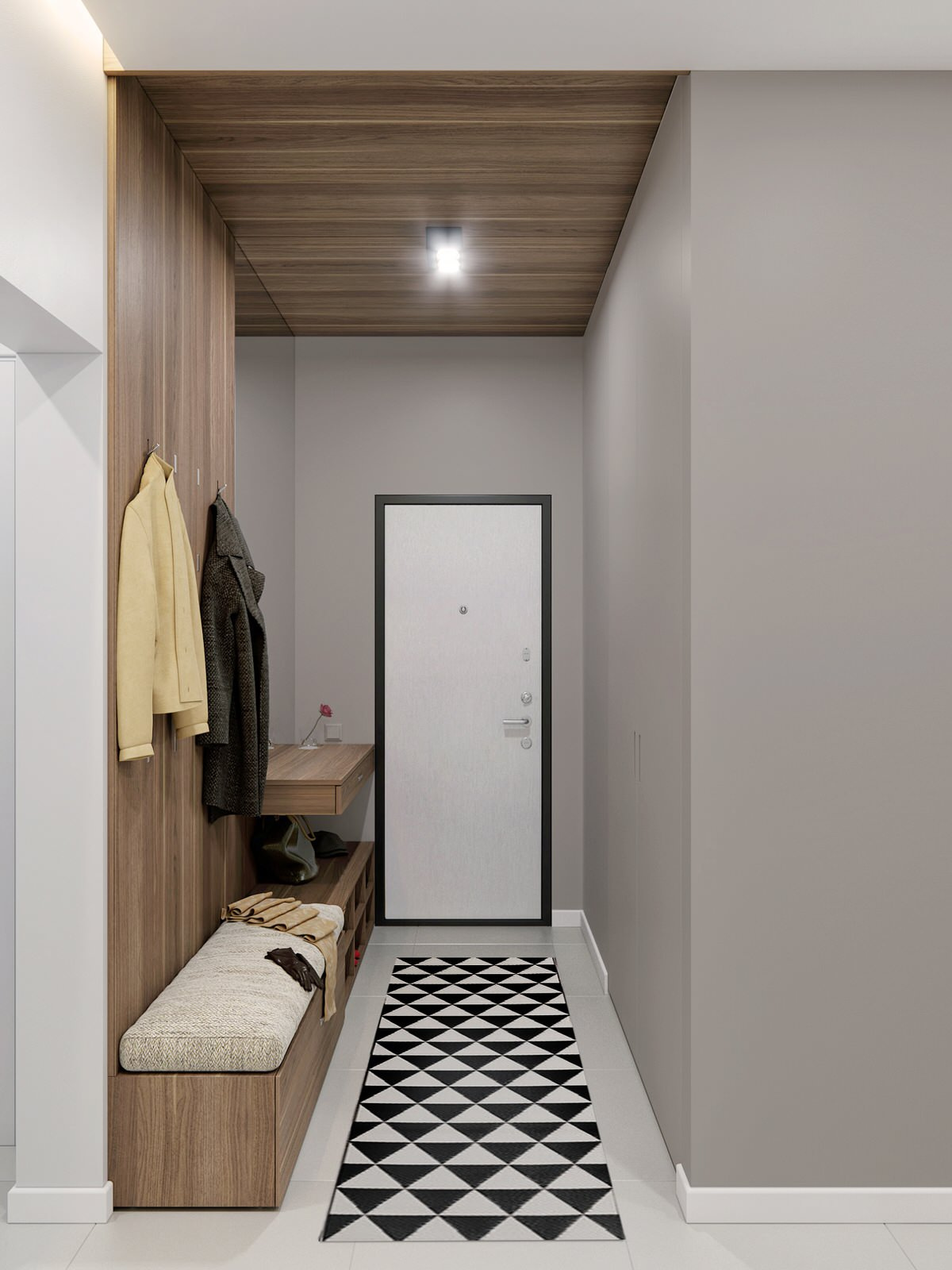 Laconic apartment