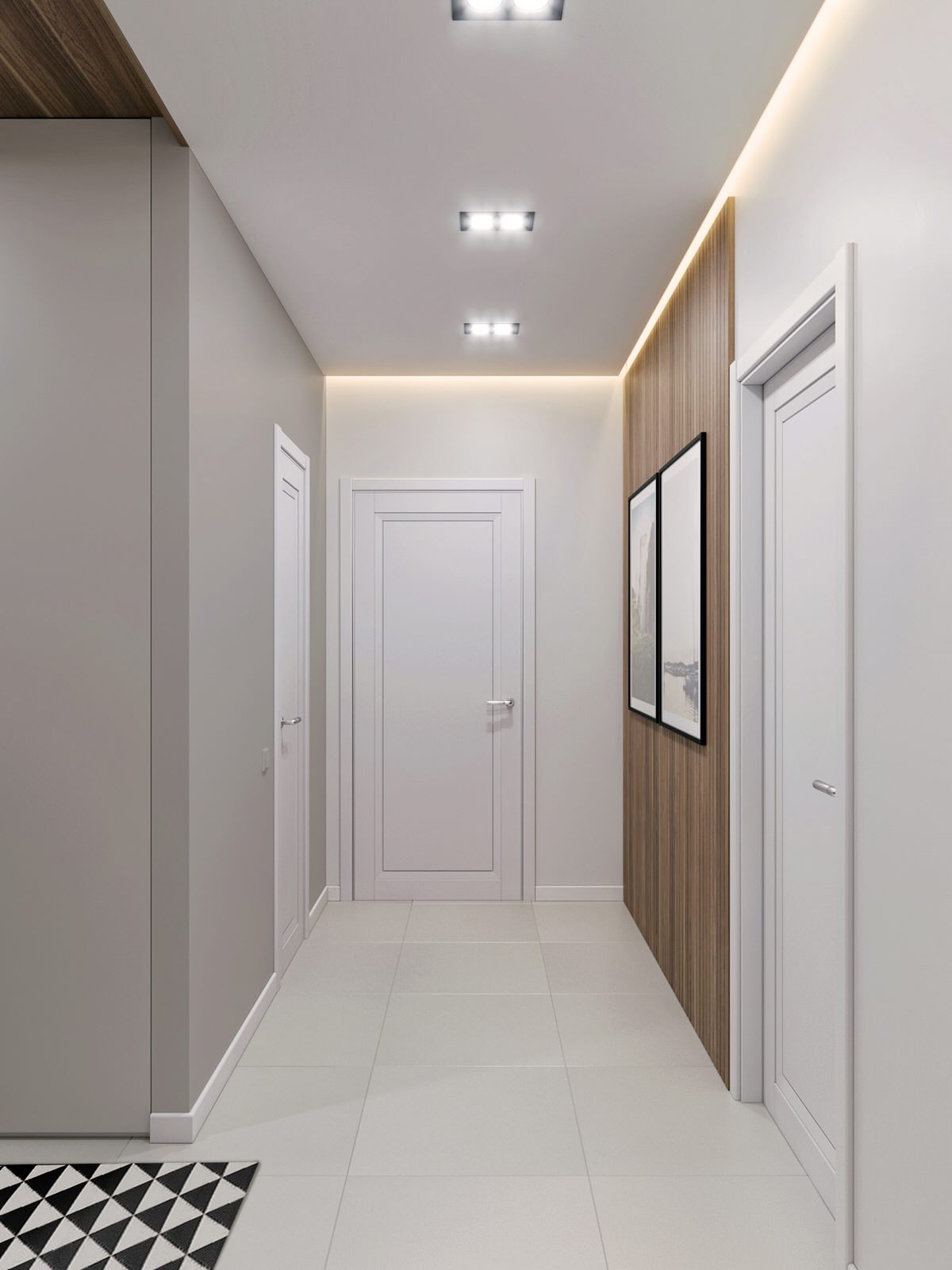 Laconic apartment