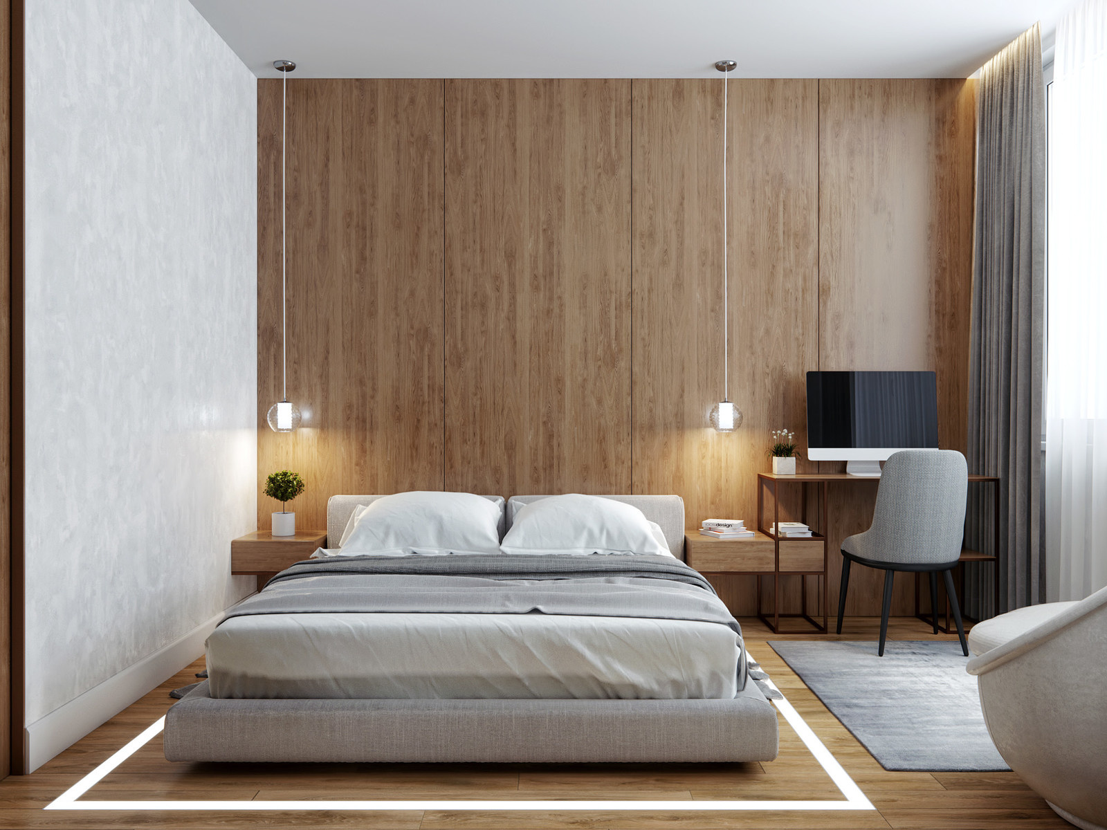 Light and wood