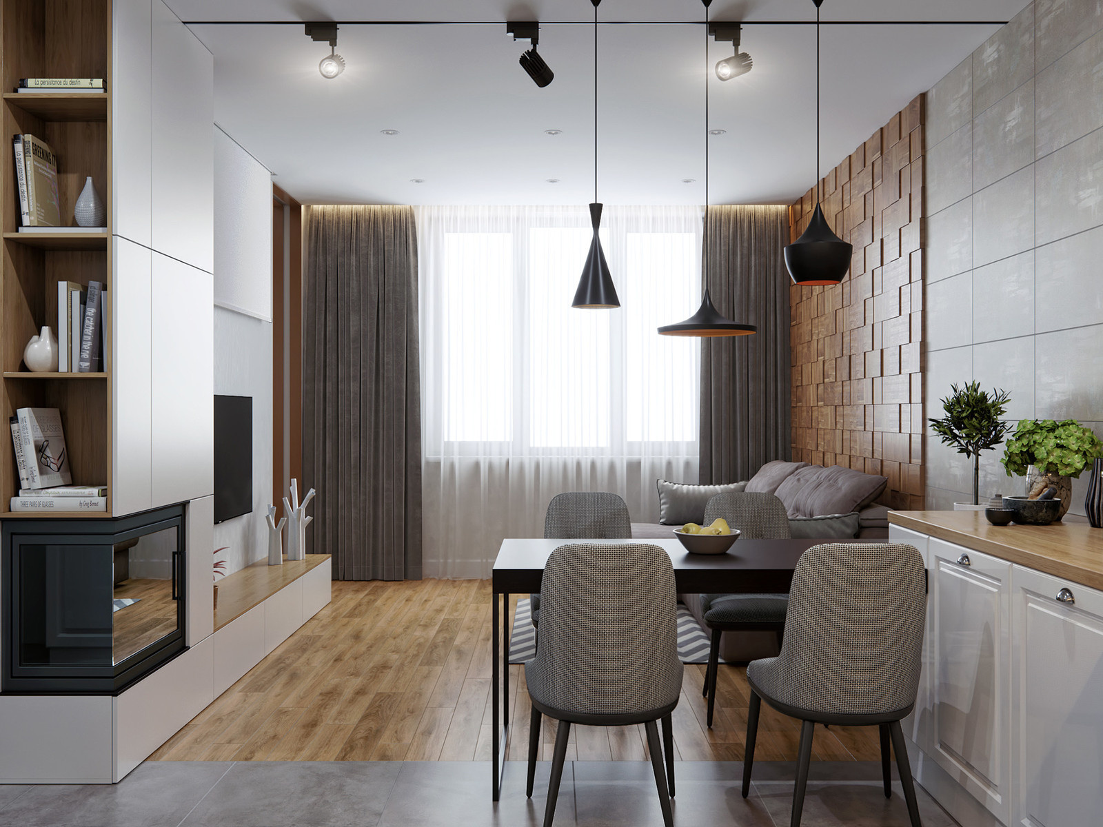 Light and wood