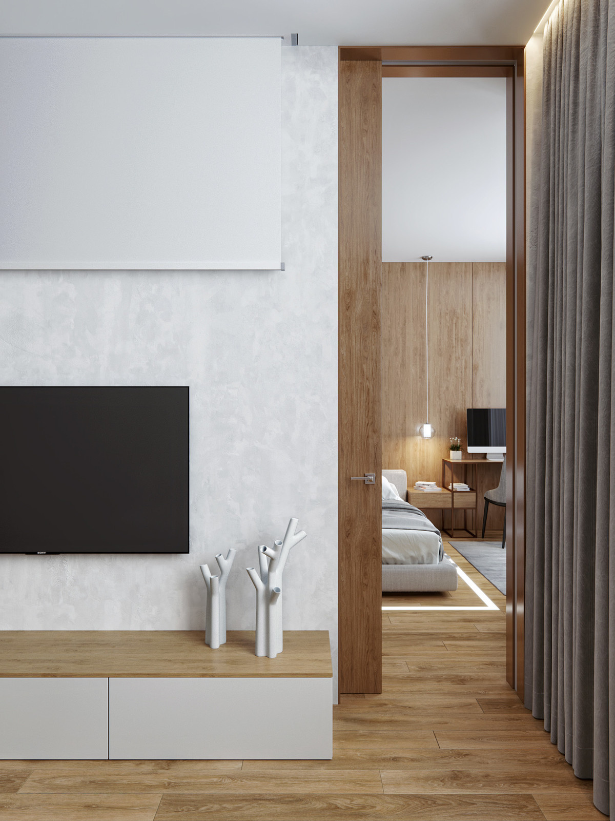 Light and wood