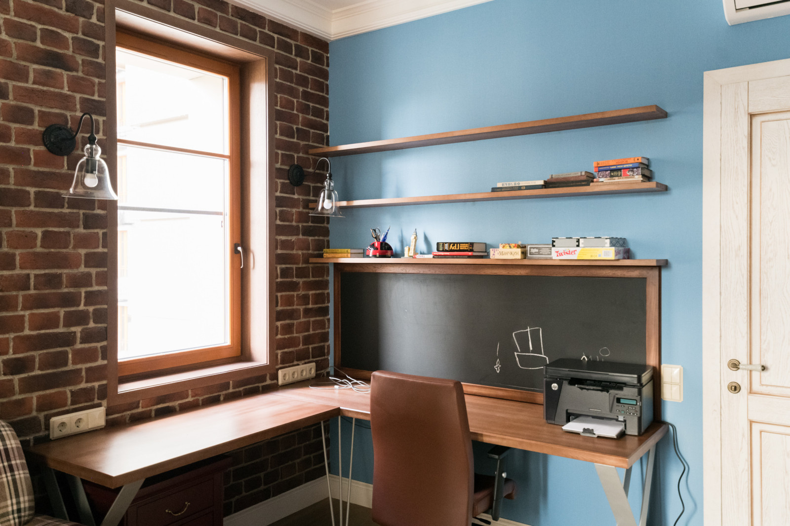 Зачем вам: магнитно-меловые обои