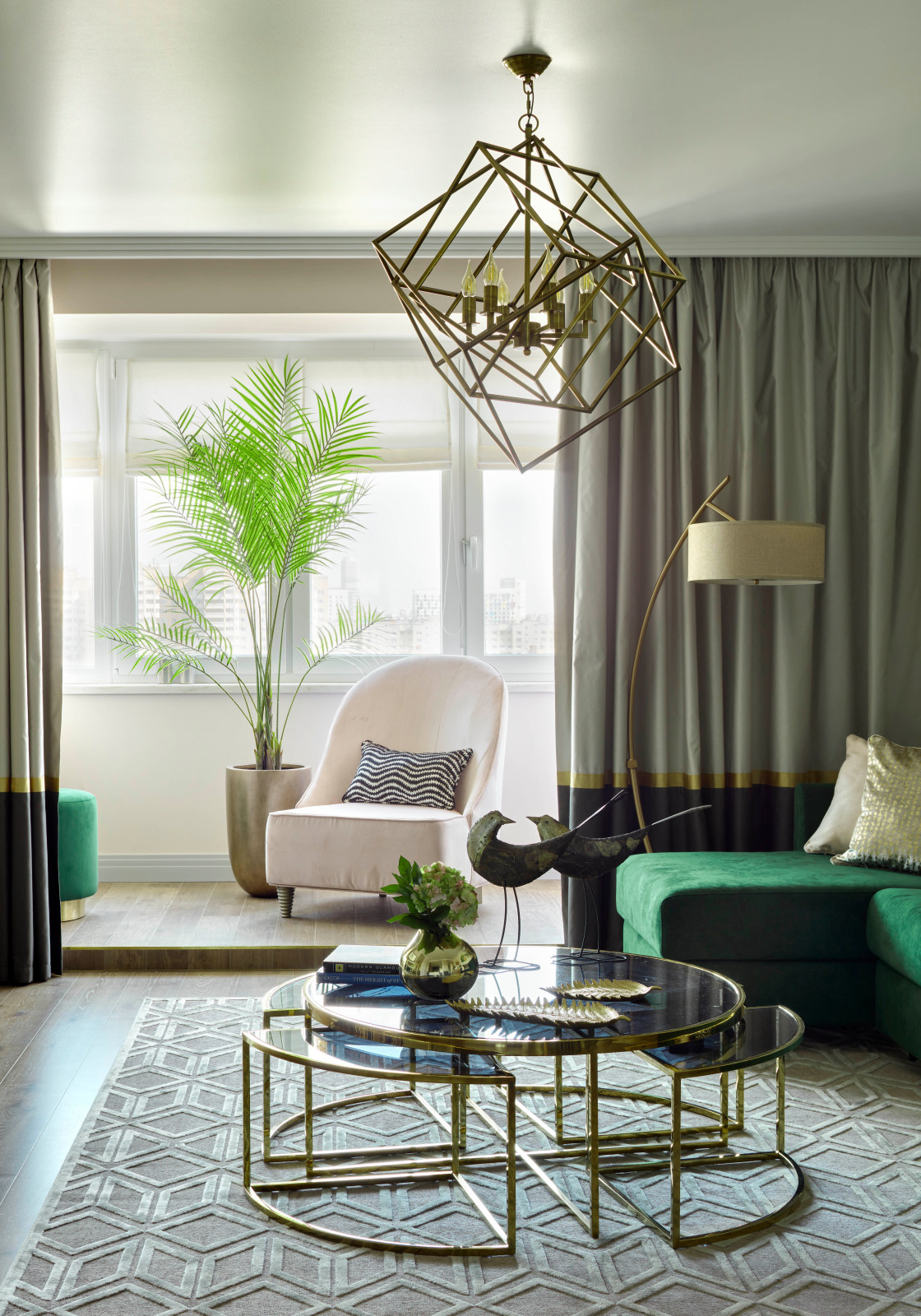 Квартира с тропическим настроением