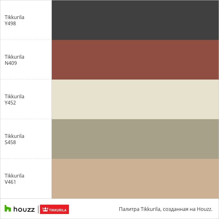 Моя Tikkurila® палитра цветов