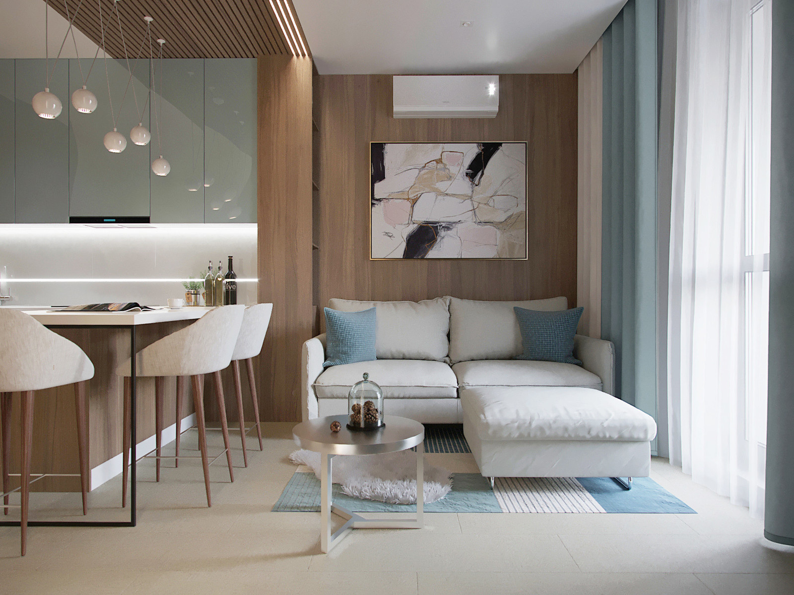 Сalm interior