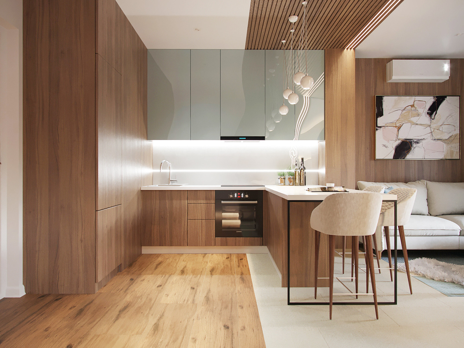 Сalm interior