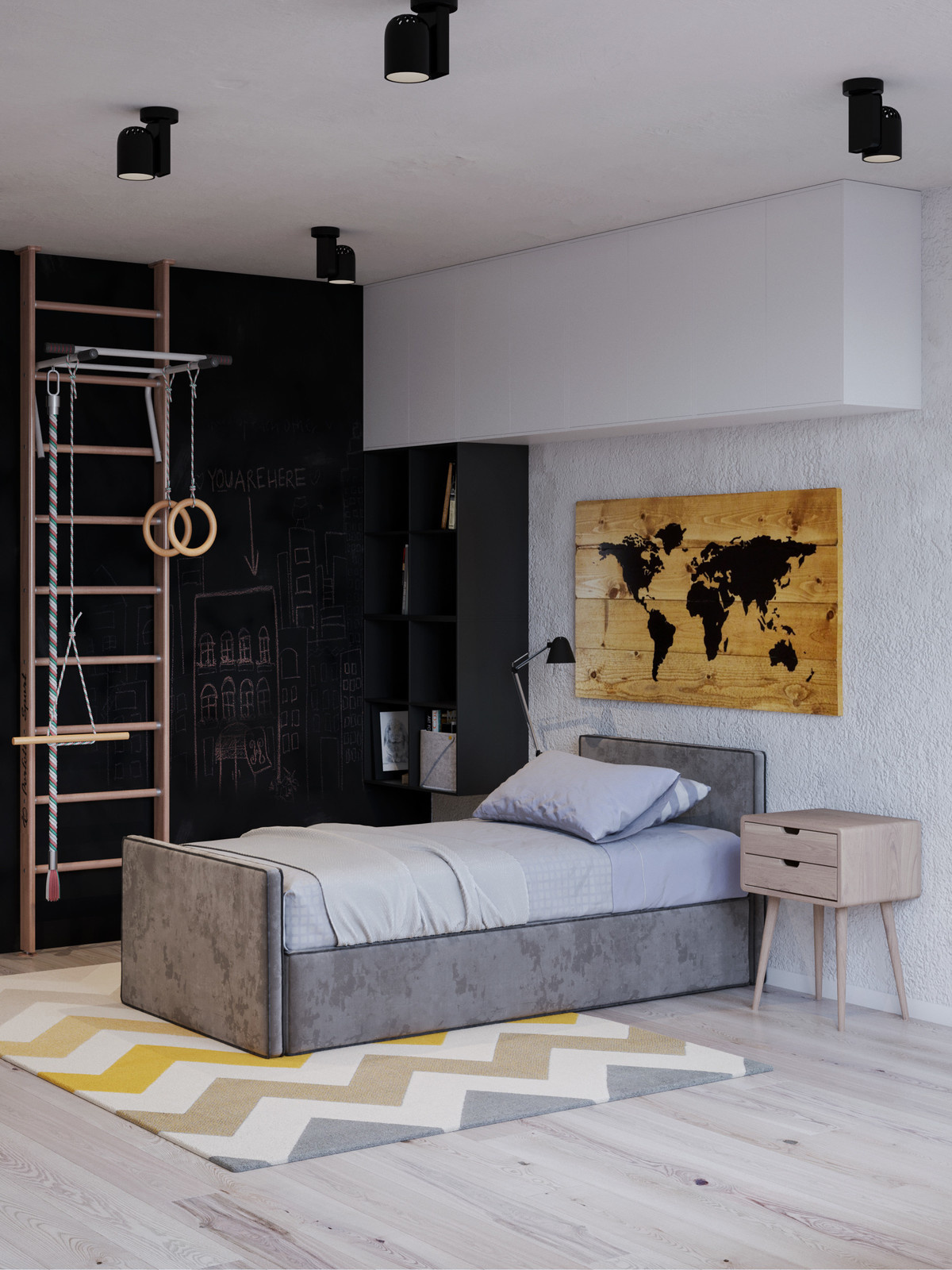 Trendy apartments