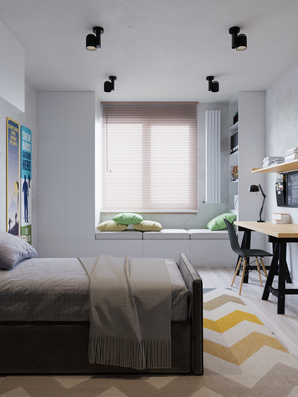 Trendy apartments