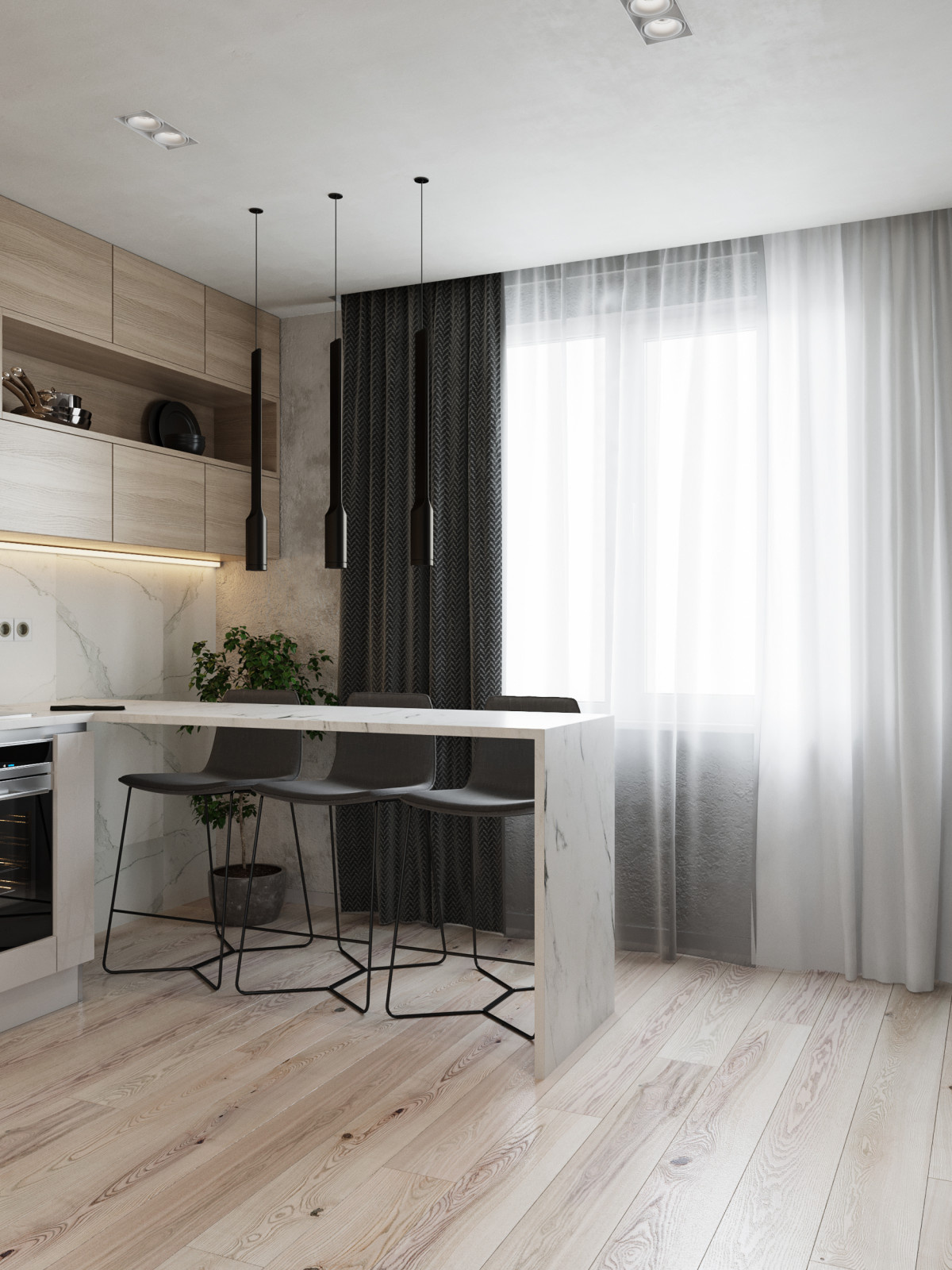 Trendy apartments