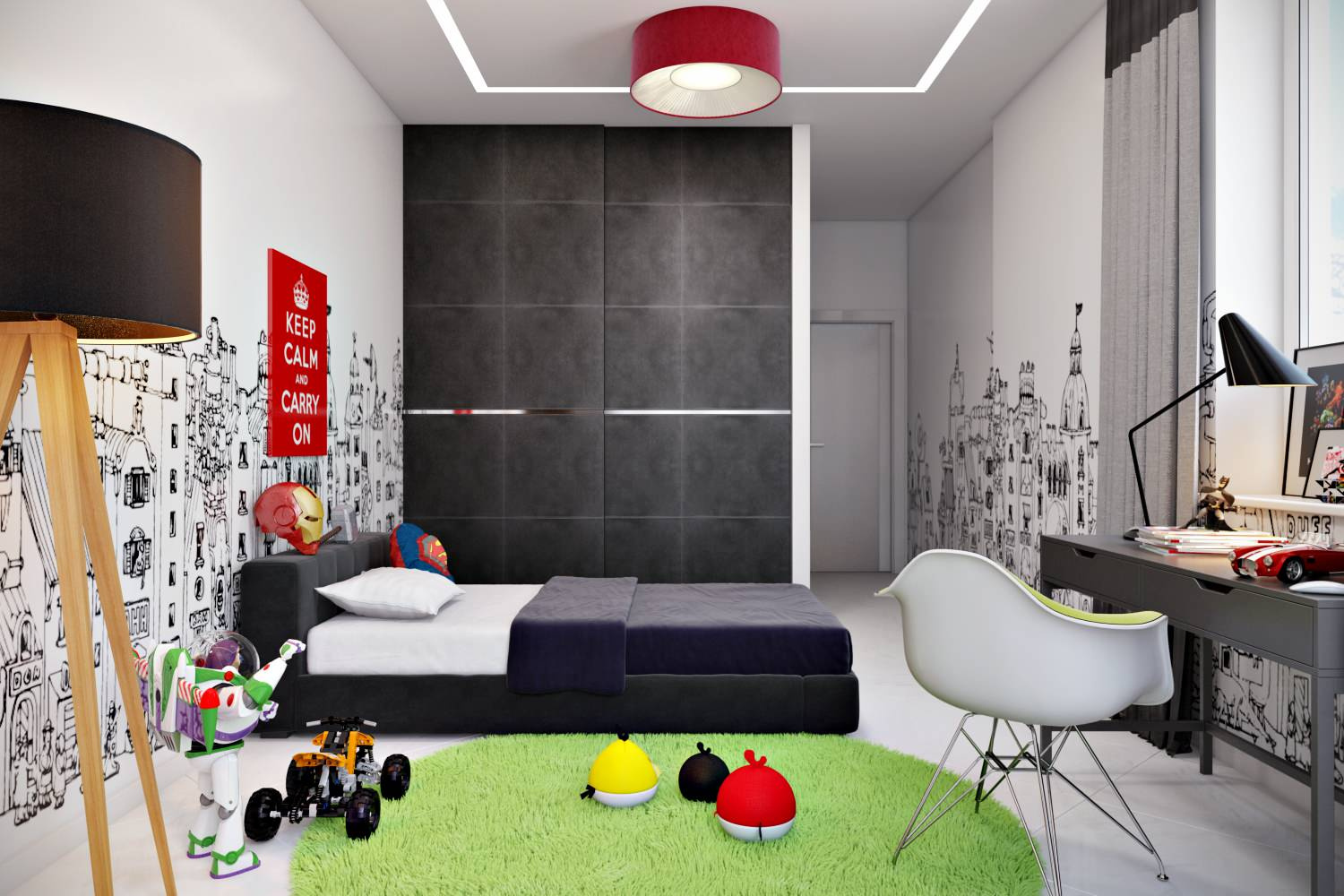 Сhildren's room with accents