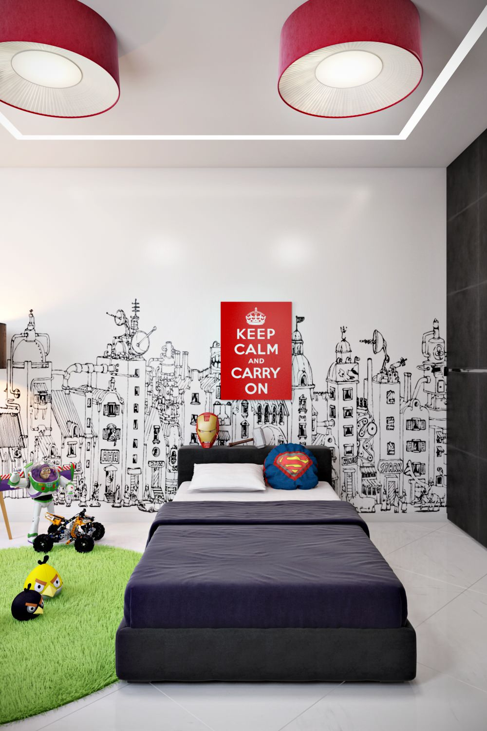 Сhildren's room with accents