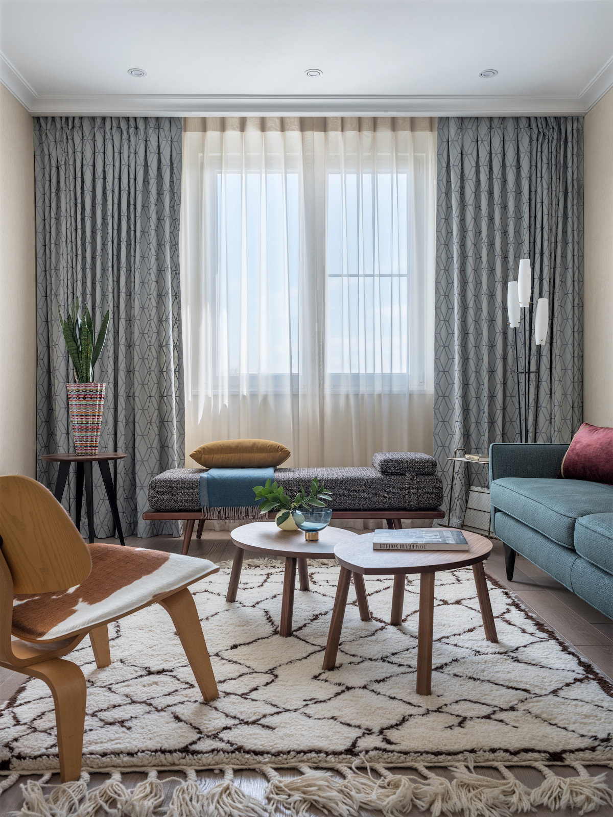 Трехкомнатная квартира в ЖК Ривер Парк, 82 м2