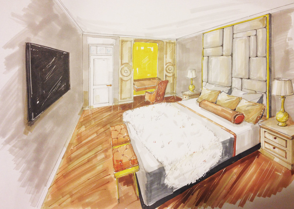 Interior Sketch - Эскизы интерьеров
