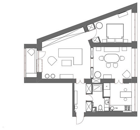 Houzz тур: Квартира на Ленинском проспекте