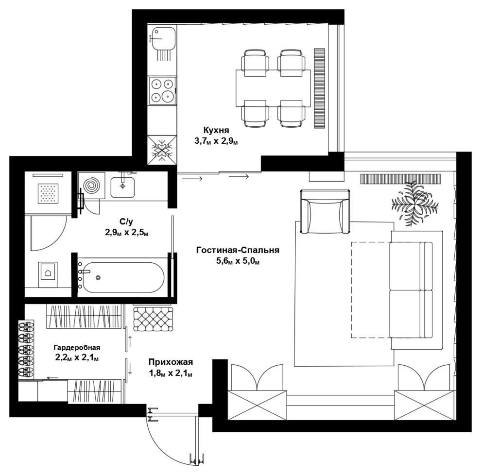 ЖК «Дом на Беговой» | Residential complex «Begovoy Dom»
