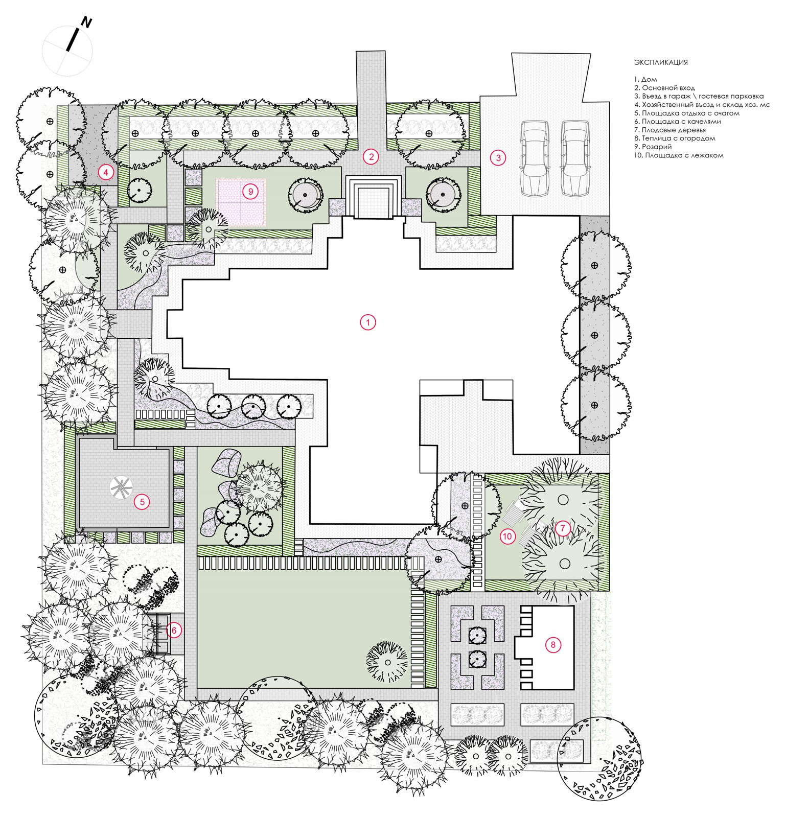 В гостях: Германия в русском саду