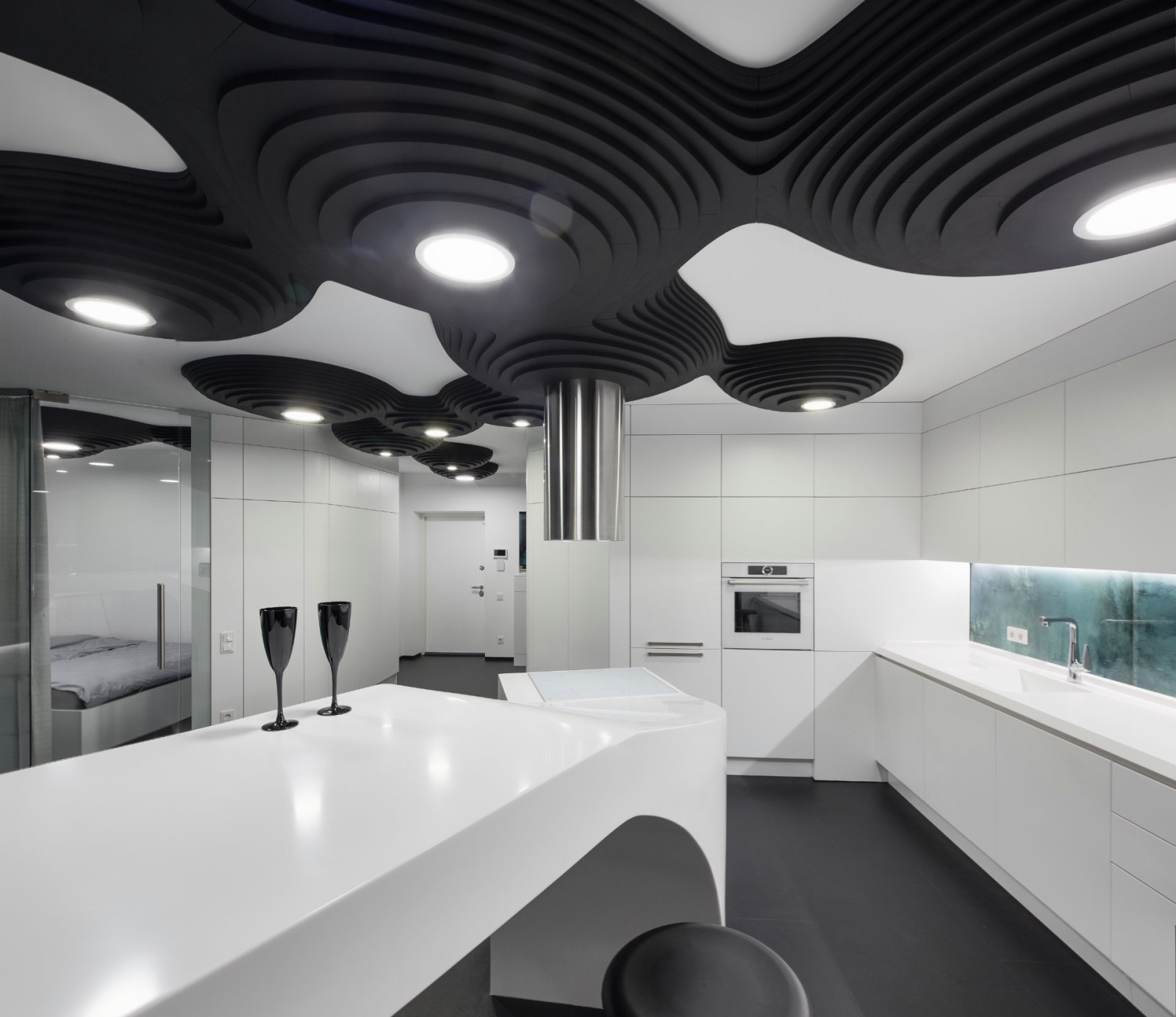 Houzz Украина: Квартира, которая напоминает космическую станцию