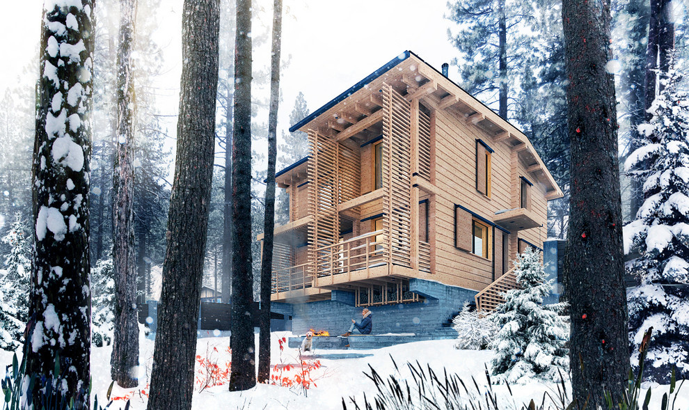 Дом на склоне / Hillside House