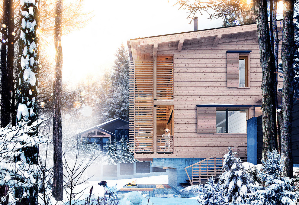 Дом на склоне / Hillside House