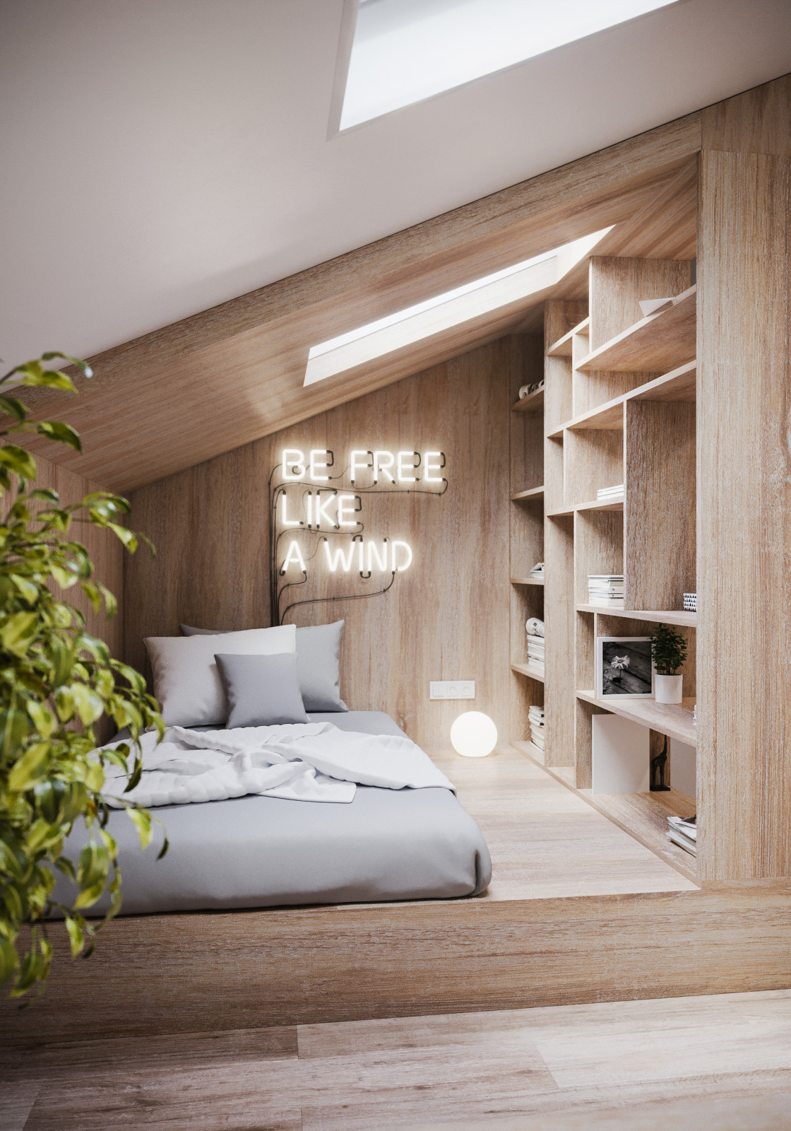 Apartamento de tres pisos