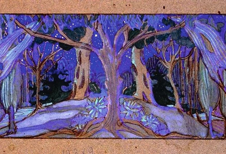 Проект недели: Сад «Декорации Метерлинка» на выставке в Москве