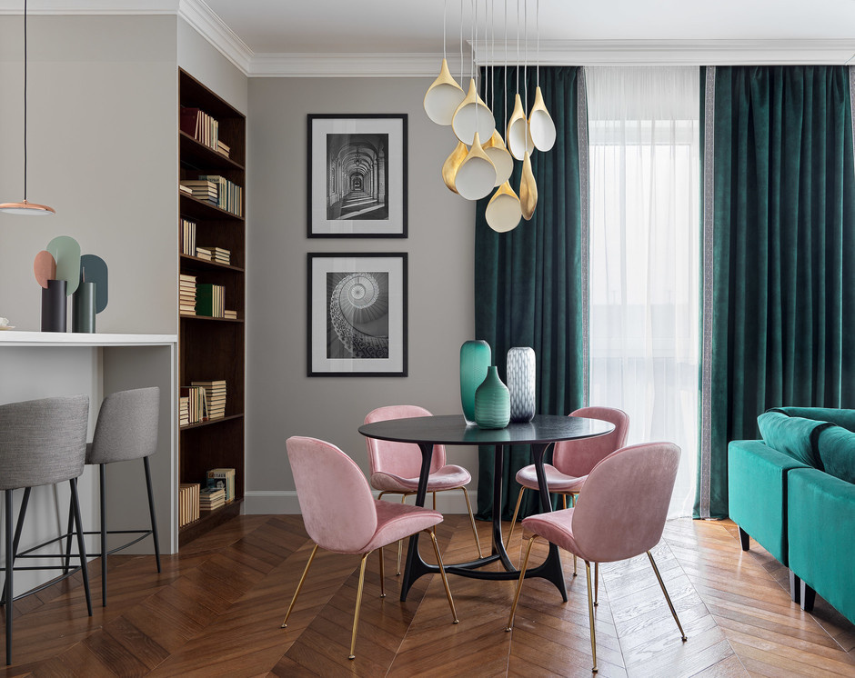 Современный интерьер в стиле фьюжн | ELLE Decoration