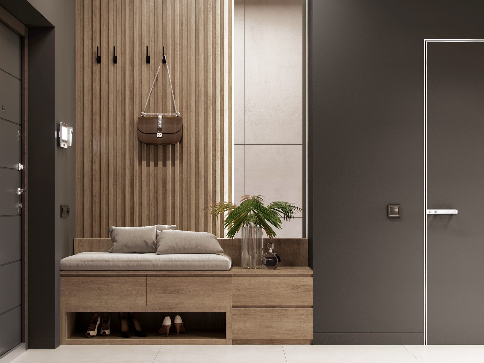 Black & Wood