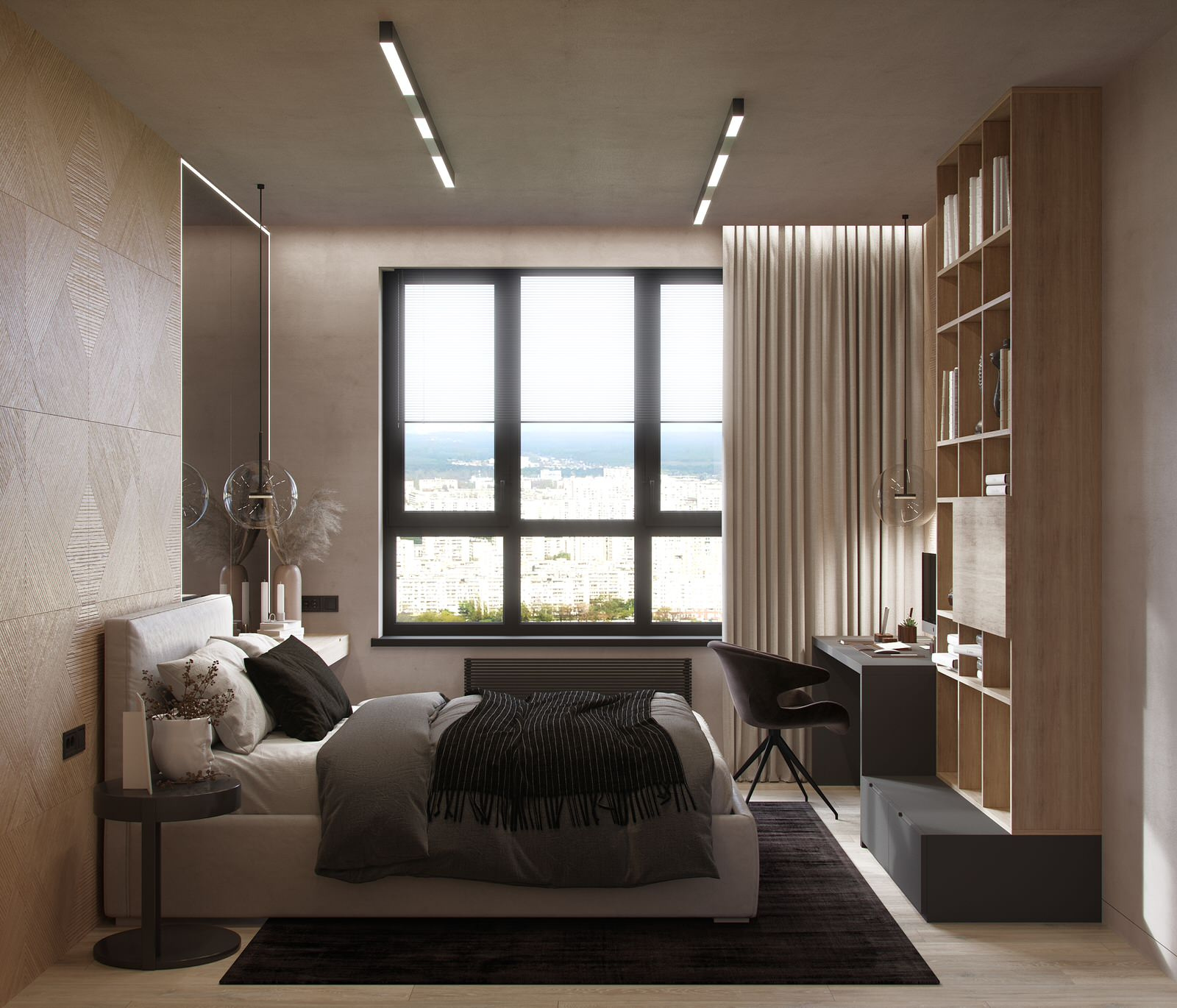Black & Wood