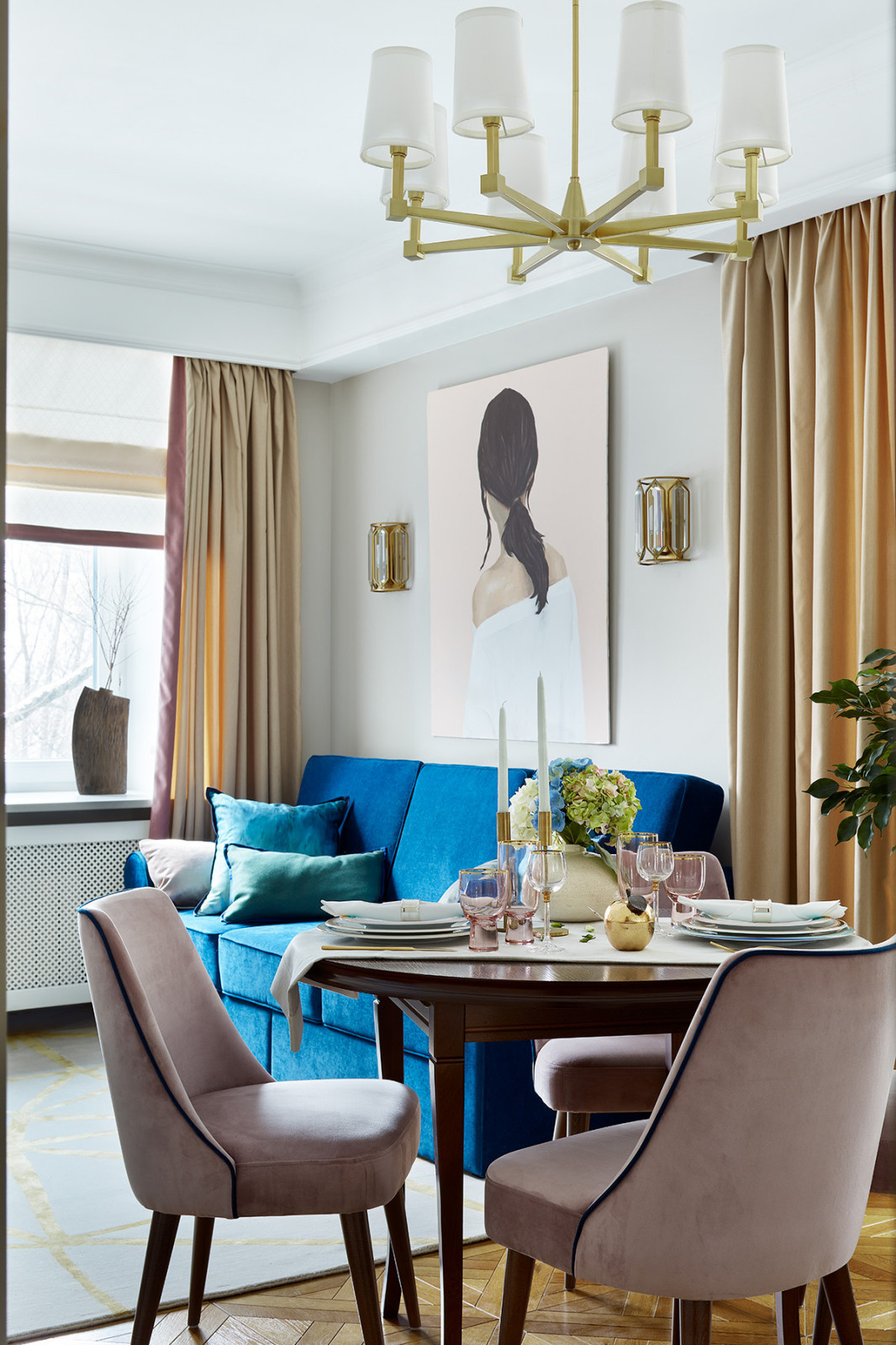 Houzz тур: 44 кв.м — квартира с многоуважаемым шкафом