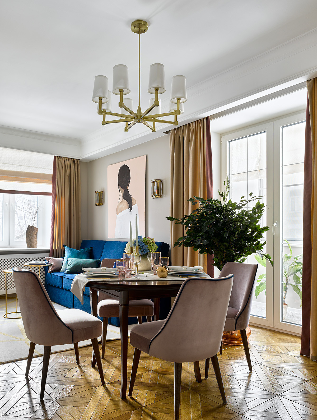 Houzz тур: 44 кв.м — квартира с многоуважаемым шкафом