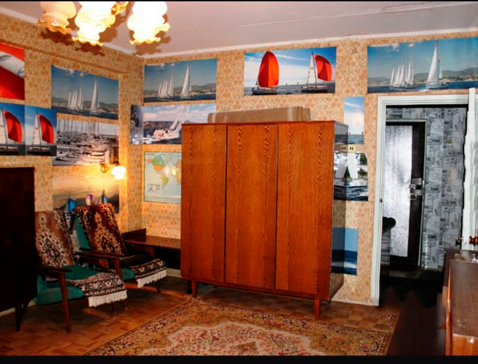 В гостях: 36 кв.м — квартира с фламинго для архитектора