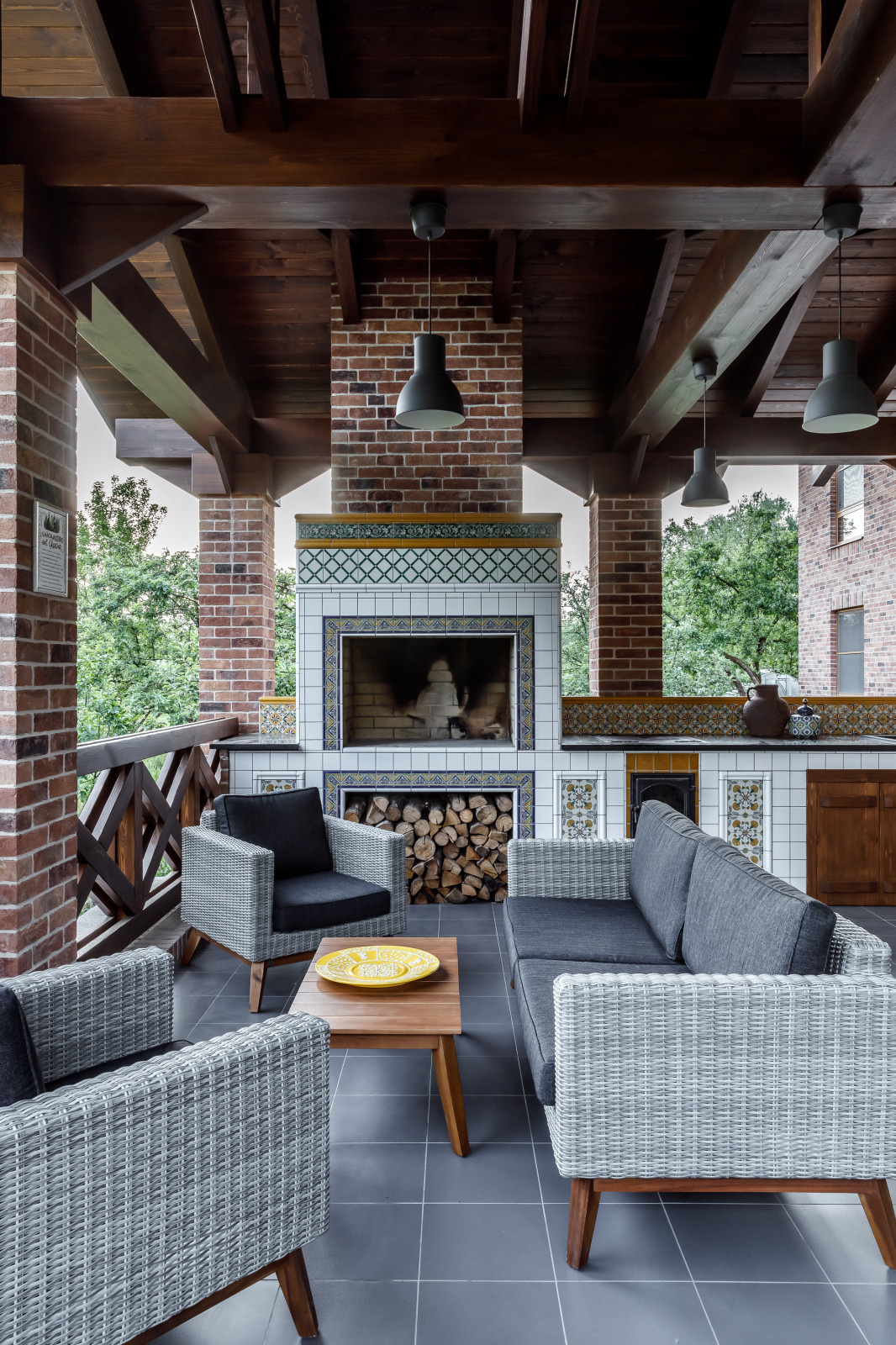 Houzz-тур: Большая дача в горах на Кубани