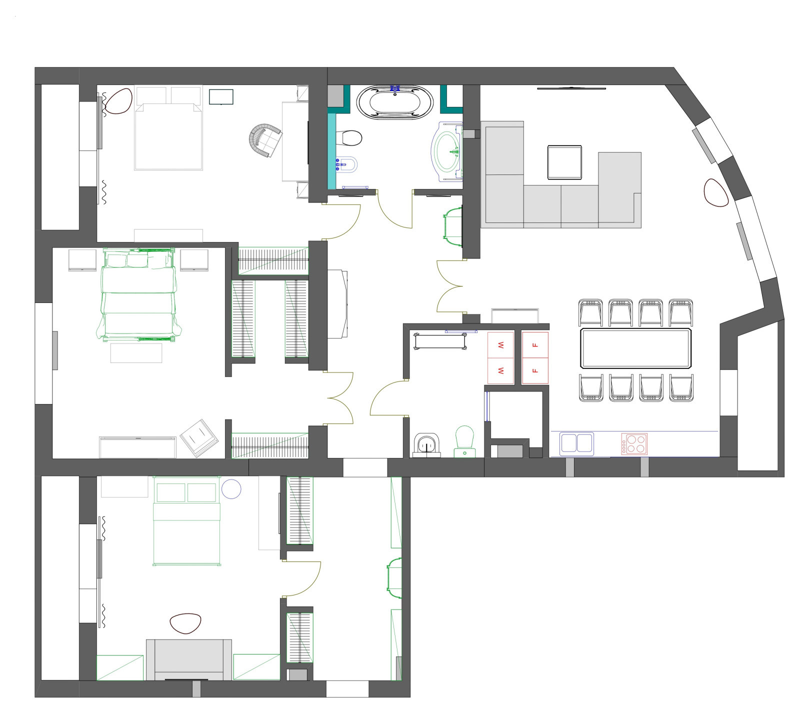 Houzz тур: Атмосферная классика с букетами и Ганешей в Краснодаре