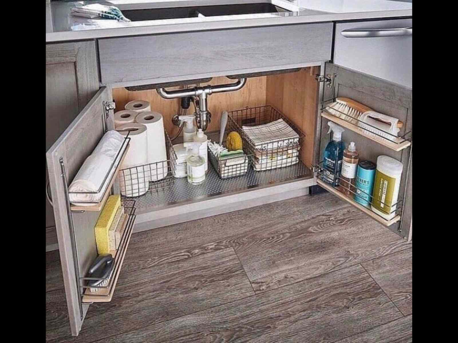 система хранения на кухне