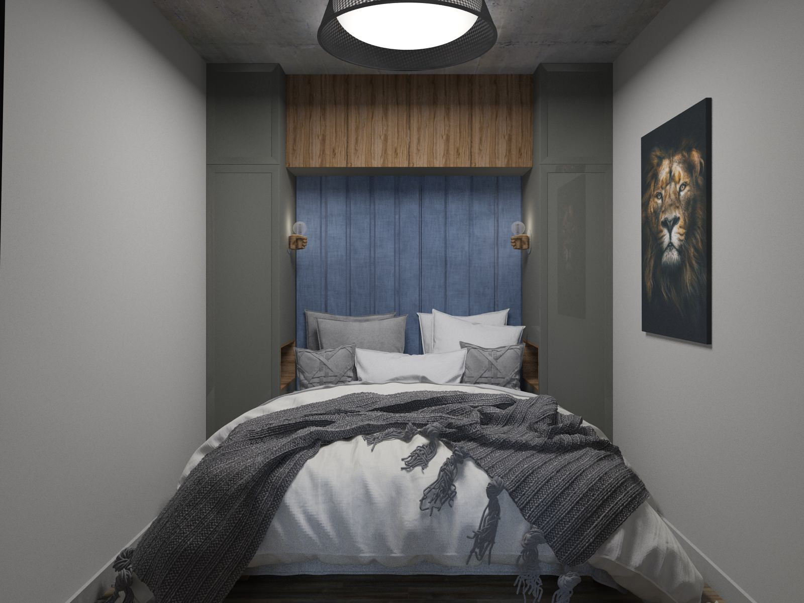 Blue & Grey