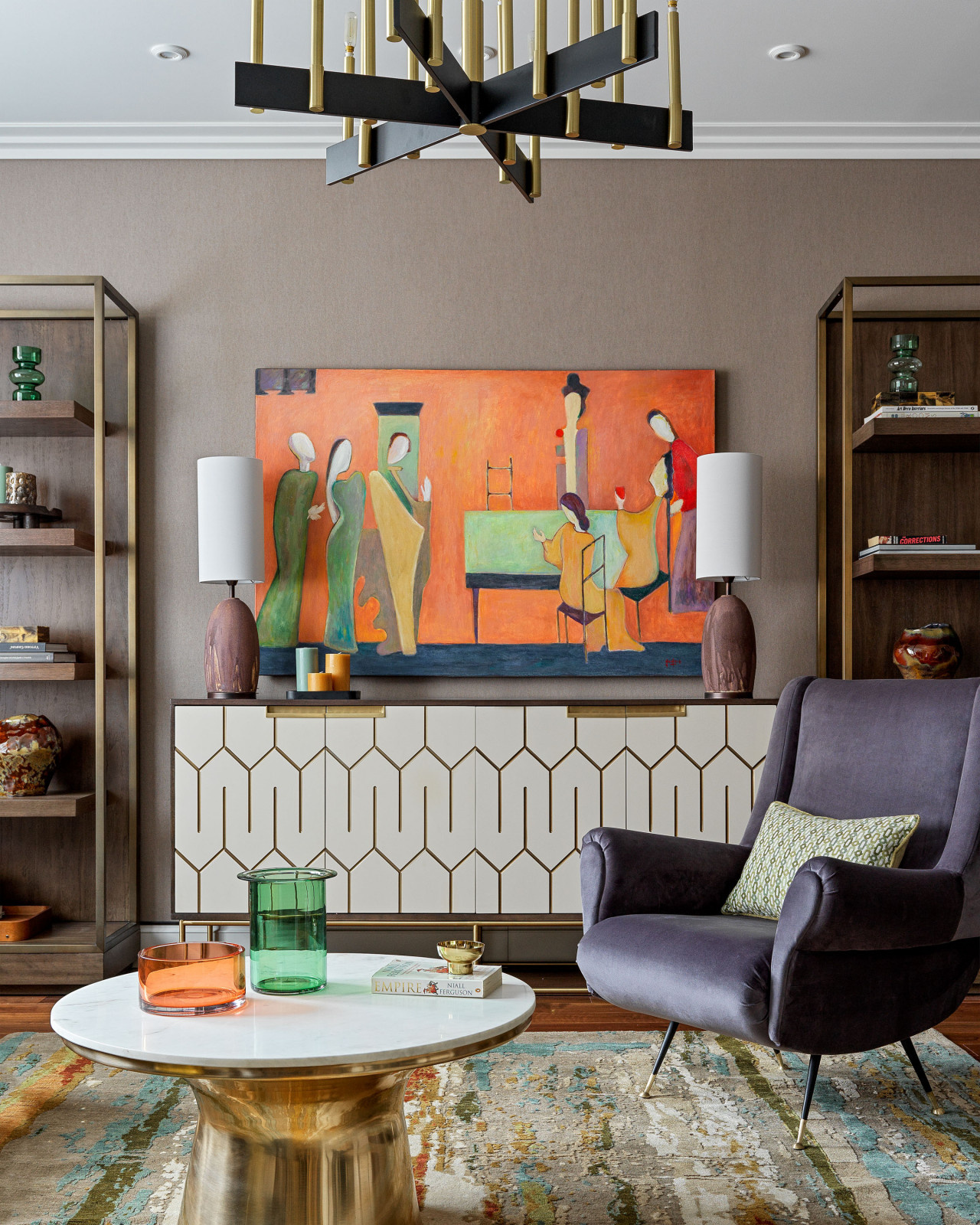 Houzz тур: Квартира на Таганке с элементами ар деко