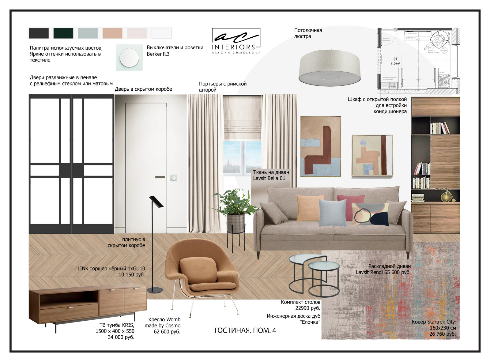 MoodBoard (примеры проектов)