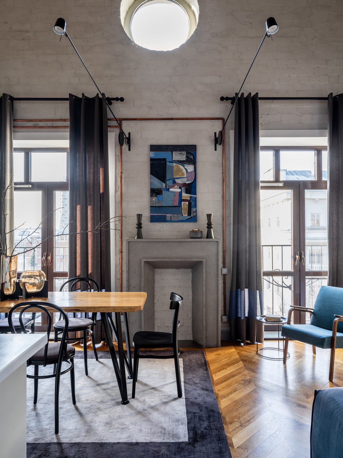 Houzz тур: Квартира в Казани, что случайно стала двухуровневой